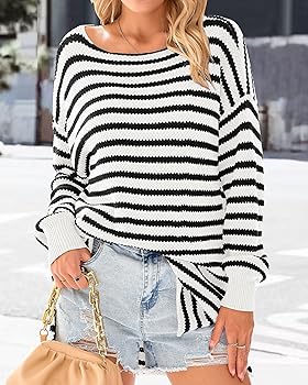 KIRUNDO Women's 2025 Fall Winter Oversized Long Sleeve